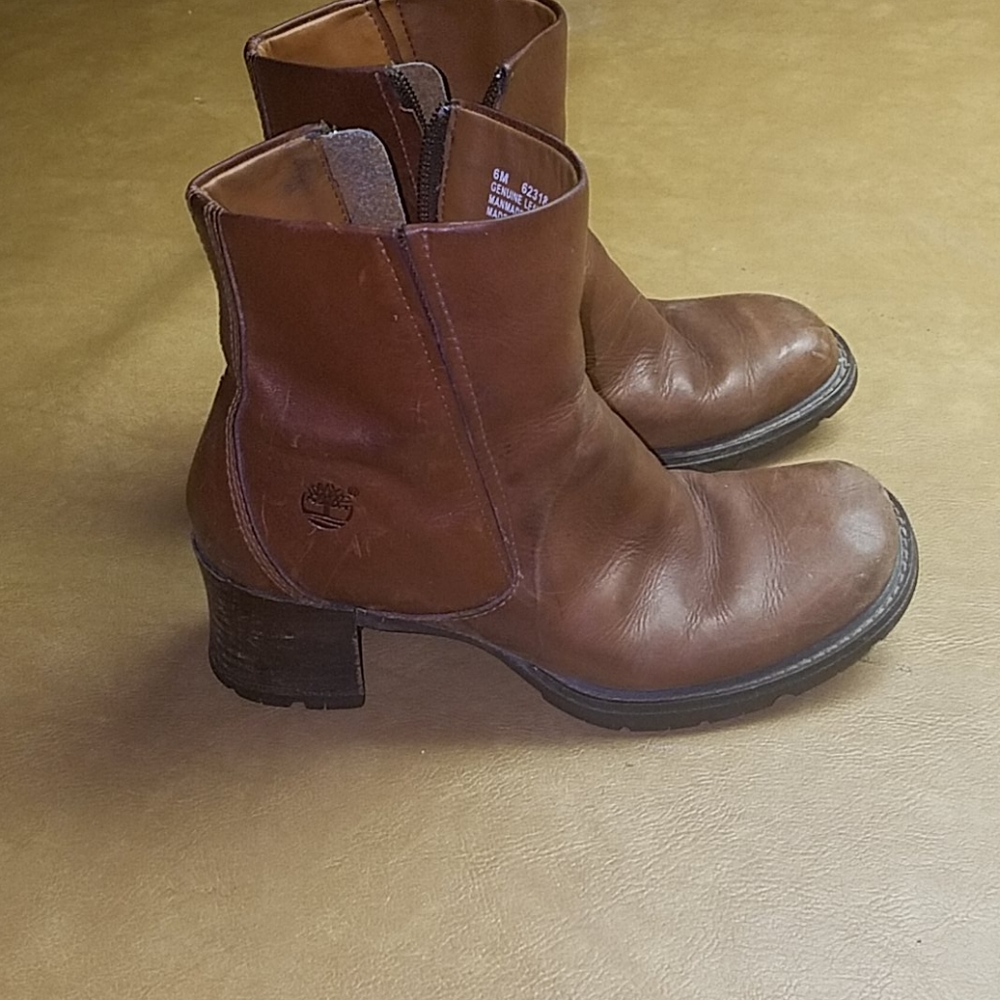 Timberland leather boots